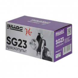 Краскопульт BRADO SG23 HVLP 1,0мм: 3,5бар: 0,1л (аналог SG06)