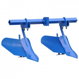 Окучник SKIPER ОР-1-01 2-х рядный (с круглой стойкой и балкой "ромб") для мотоблока МТЗ. Полимер.