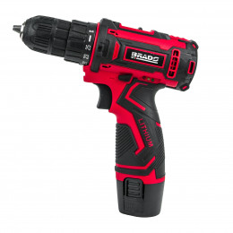 Дрель-шуруповерт аккумуляторный BRADO DF420B в кейсе (12В, 2 акк, 1,5 А/ч Li-ion, 2 ск,35 Нм)