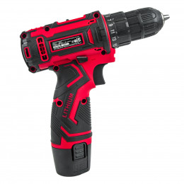 Дрель-шуруповерт аккумуляторный BRADO DF420B в кейсе (12В, 2 акк, 1,5 А/ч Li-ion, 2 ск,35 Нм)