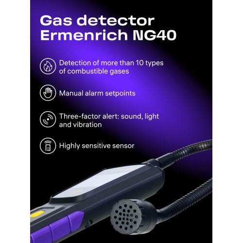 Детектор газа Ermenrich NG40