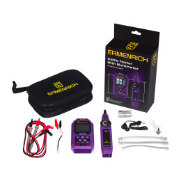 Кабельный тестер с мультиметром Ermenrich Ping SM75