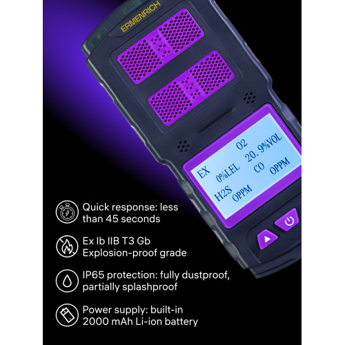 Детектор газа Ermenrich NG60