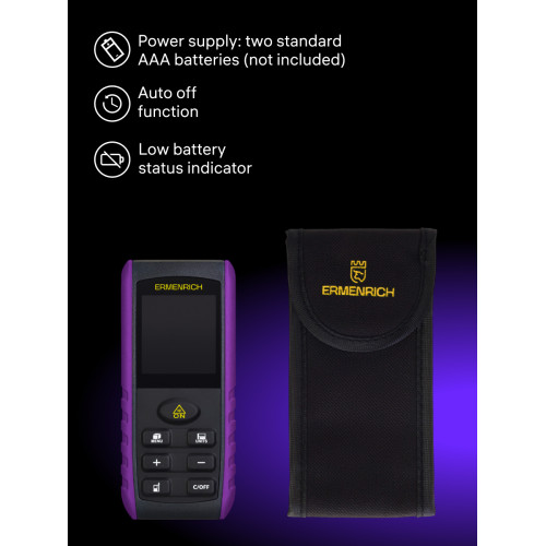 Лазерная рулетка Ermenrich Reel PRO GE60